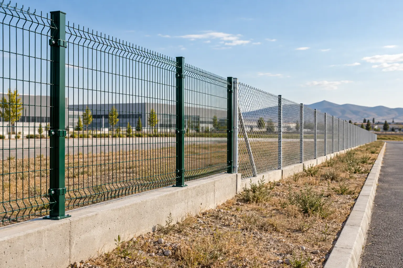 Konya panel çit ve tel örgü çevre güvenliği uygulaması
